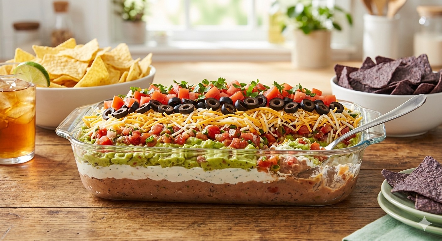 7 Layer Taco Dip