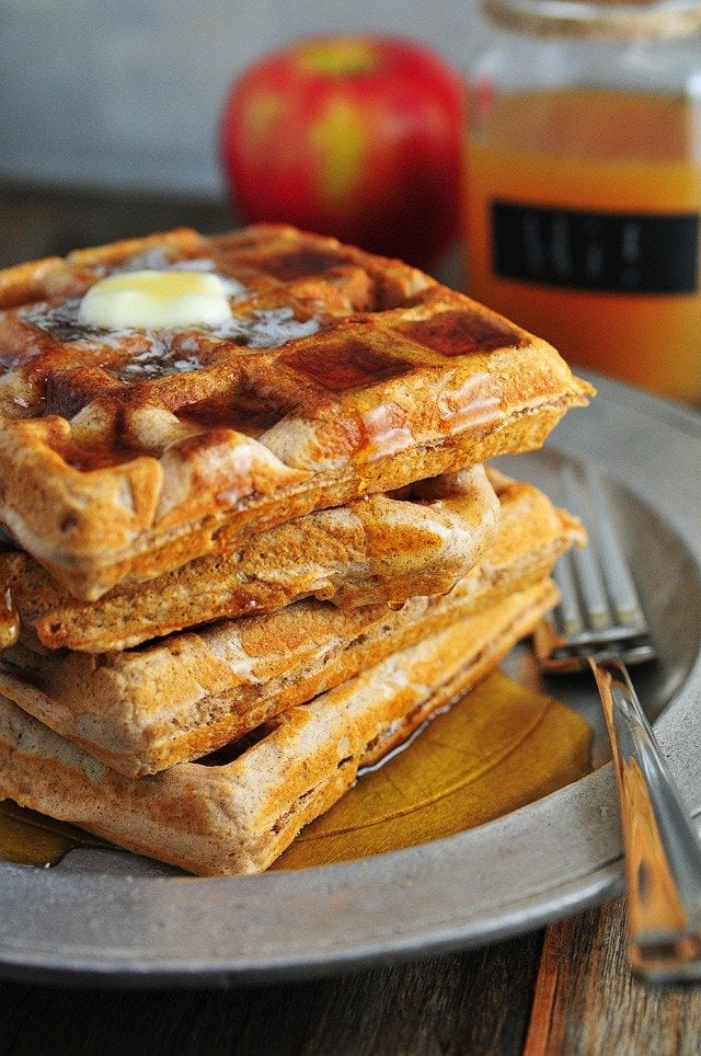 Apple Cider Waffles
