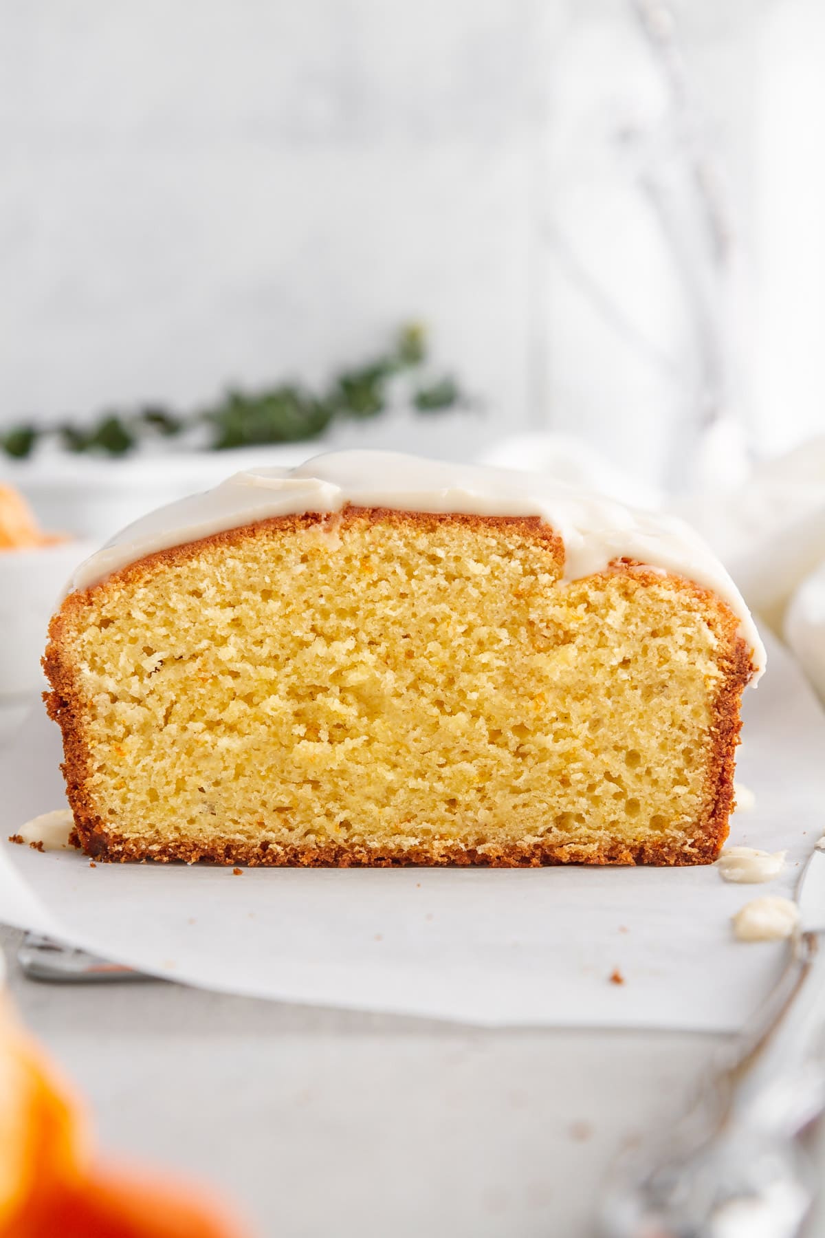Iced Clementine Pound Cake