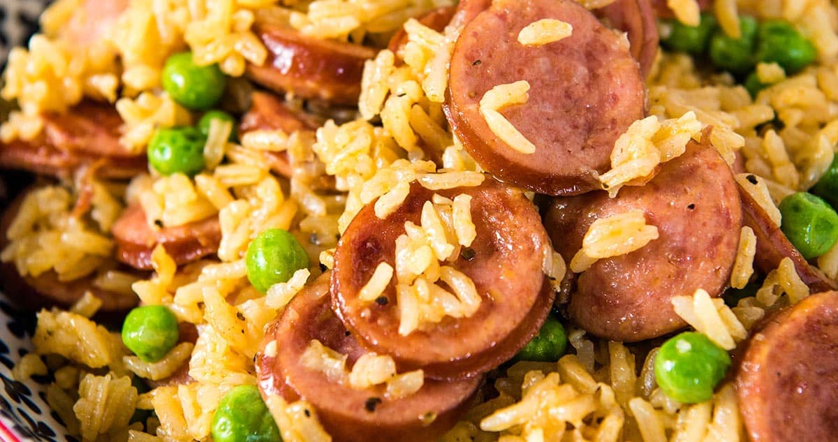 Instant Pot Sausage and Rice
