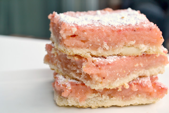 Strawberry Lemonade Bars