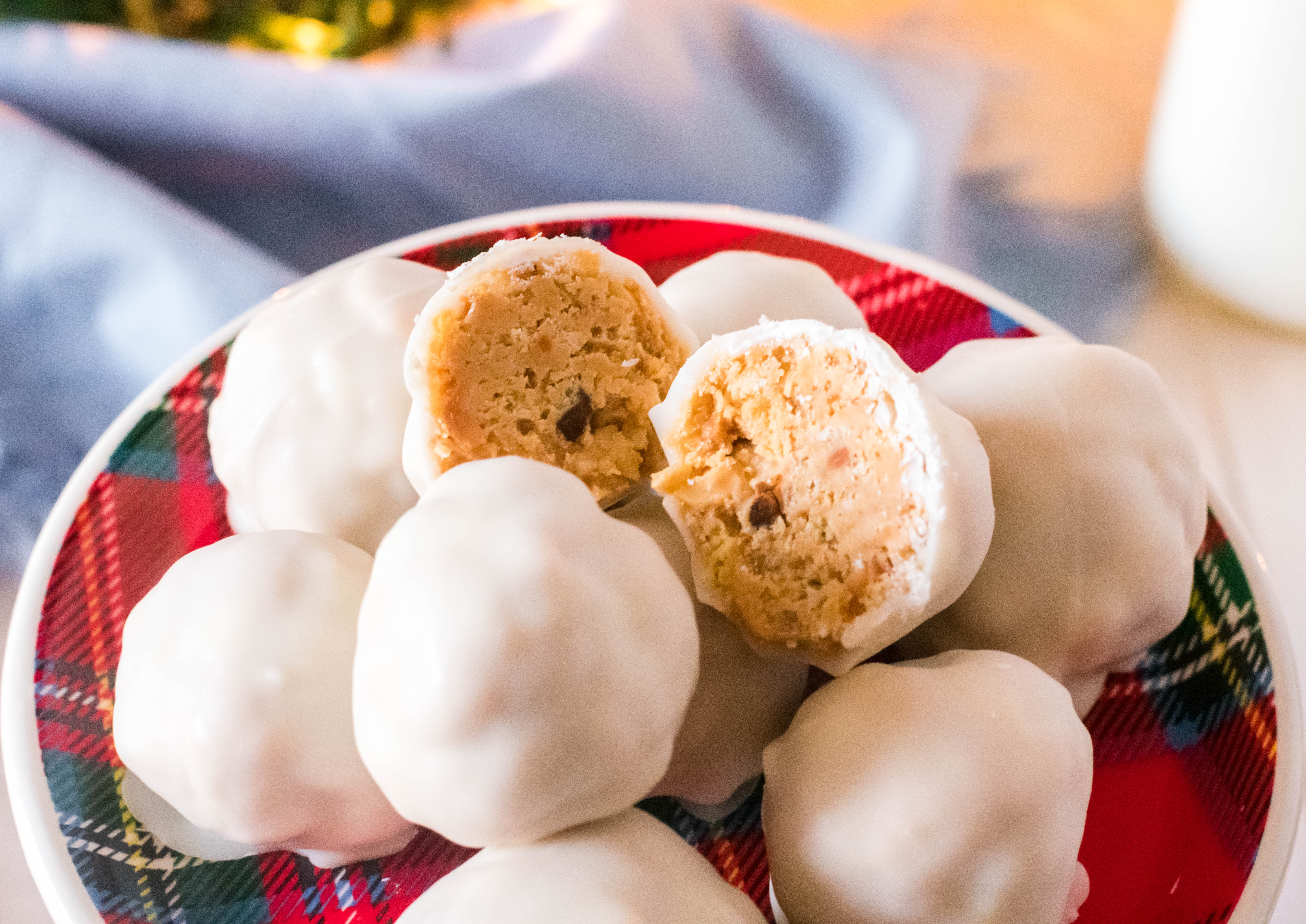 White Chocolate Peanut Butter Balls